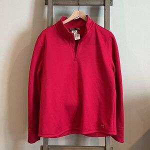 Under Armour Vibrant Pink Quarter-Zip Loose fit Pullover